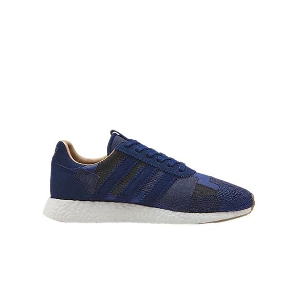 New adidas x END. x Bodega x Iniki Runner 2017 Blue Denim Patchwork Size 9 - Picture 1 of 13